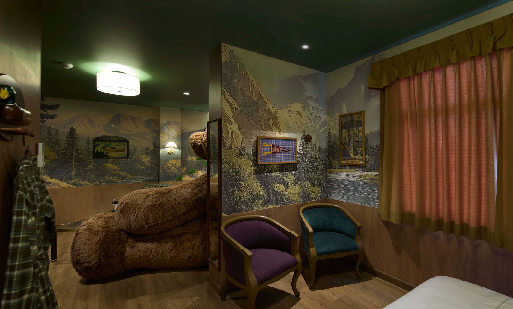 「Teddy」房型有種溫馨又冒險的感覺