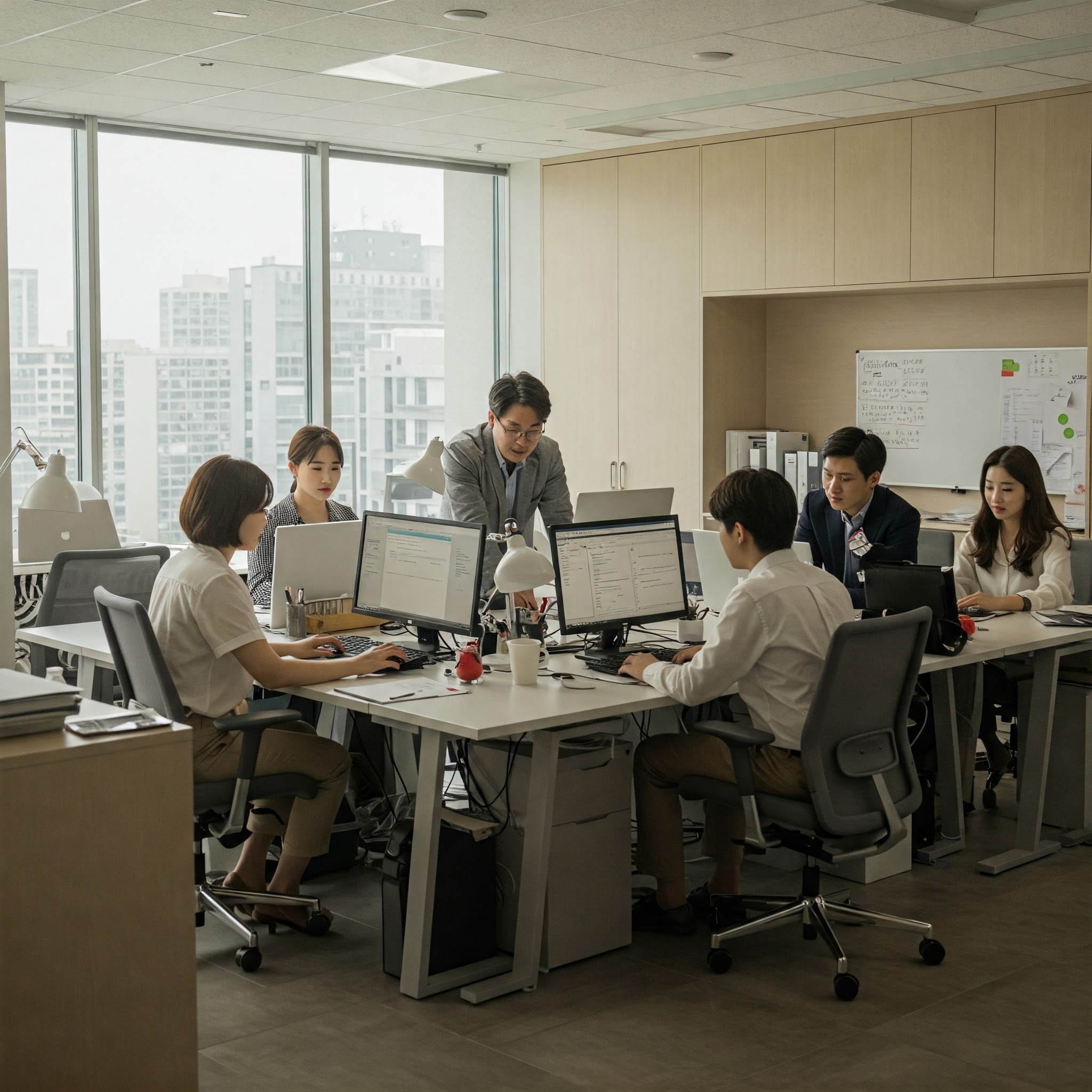 「Taskmasking」的核心概念，可以理解為透過營造很忙的假象來應付工作壓力