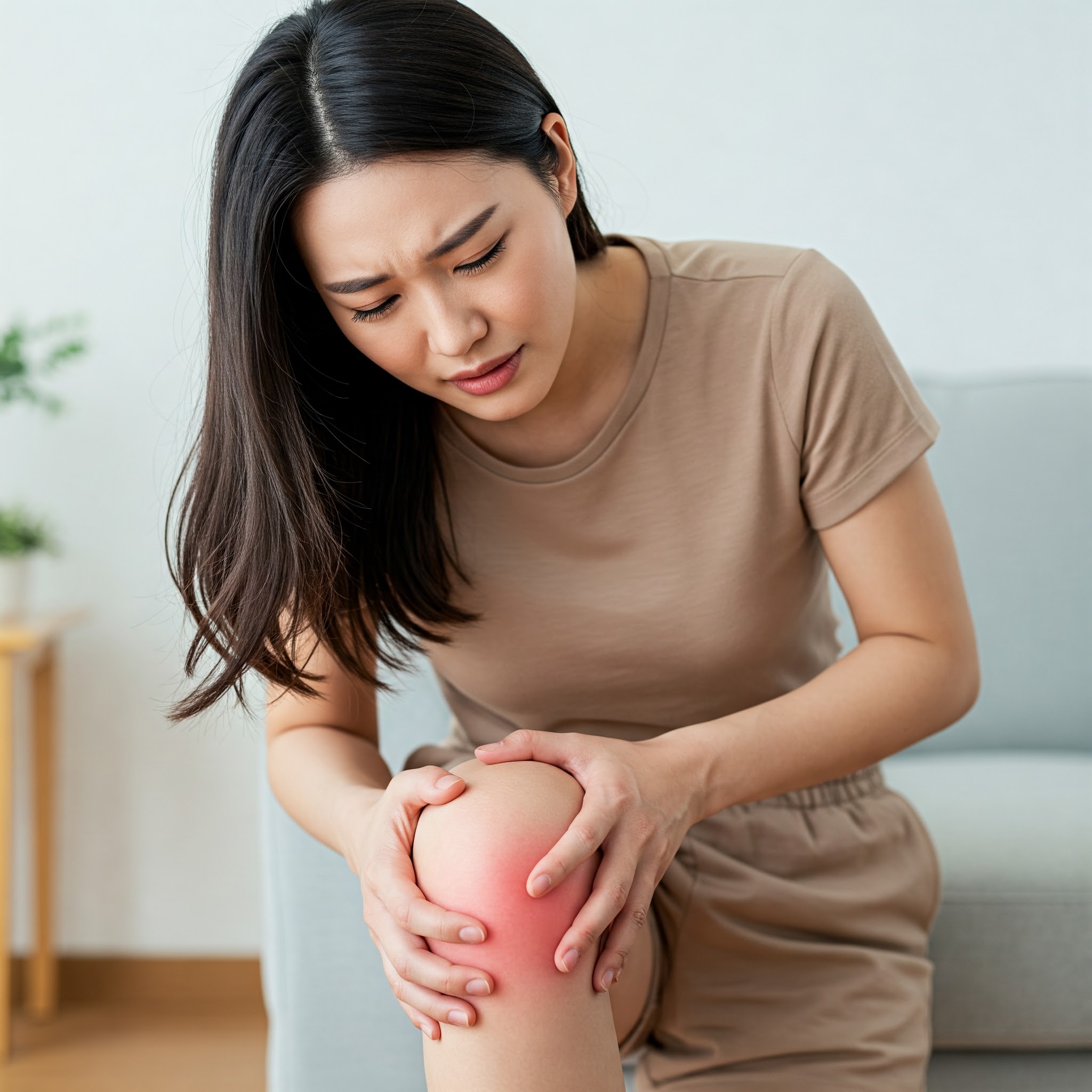 膝頭屈曲痛可能是膝頭軟骨磨損，並不是「老人家專利」，更有年輕化趨勢。