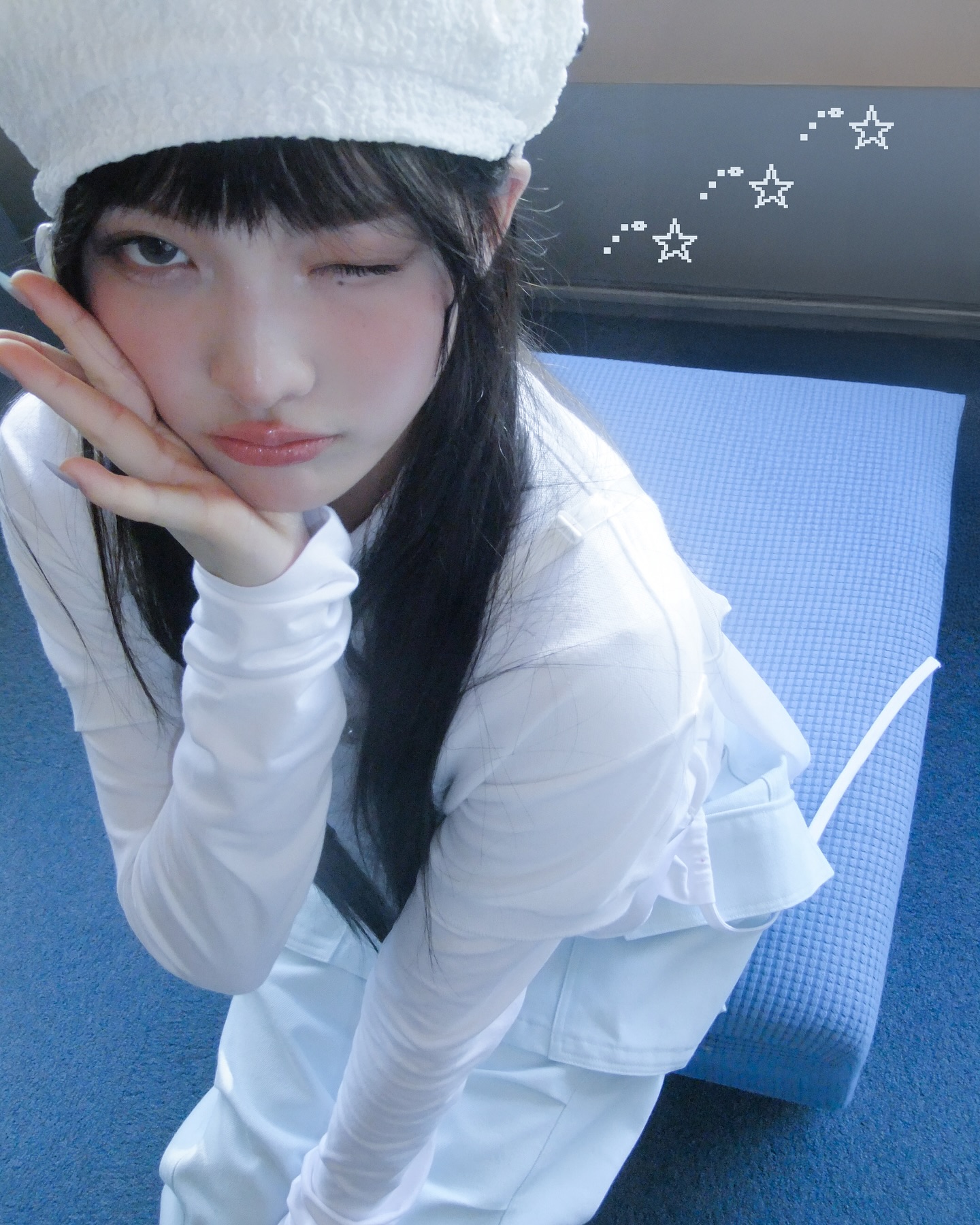 「血色感リンクメイク」是一種很簡單但很有效的化妝技巧