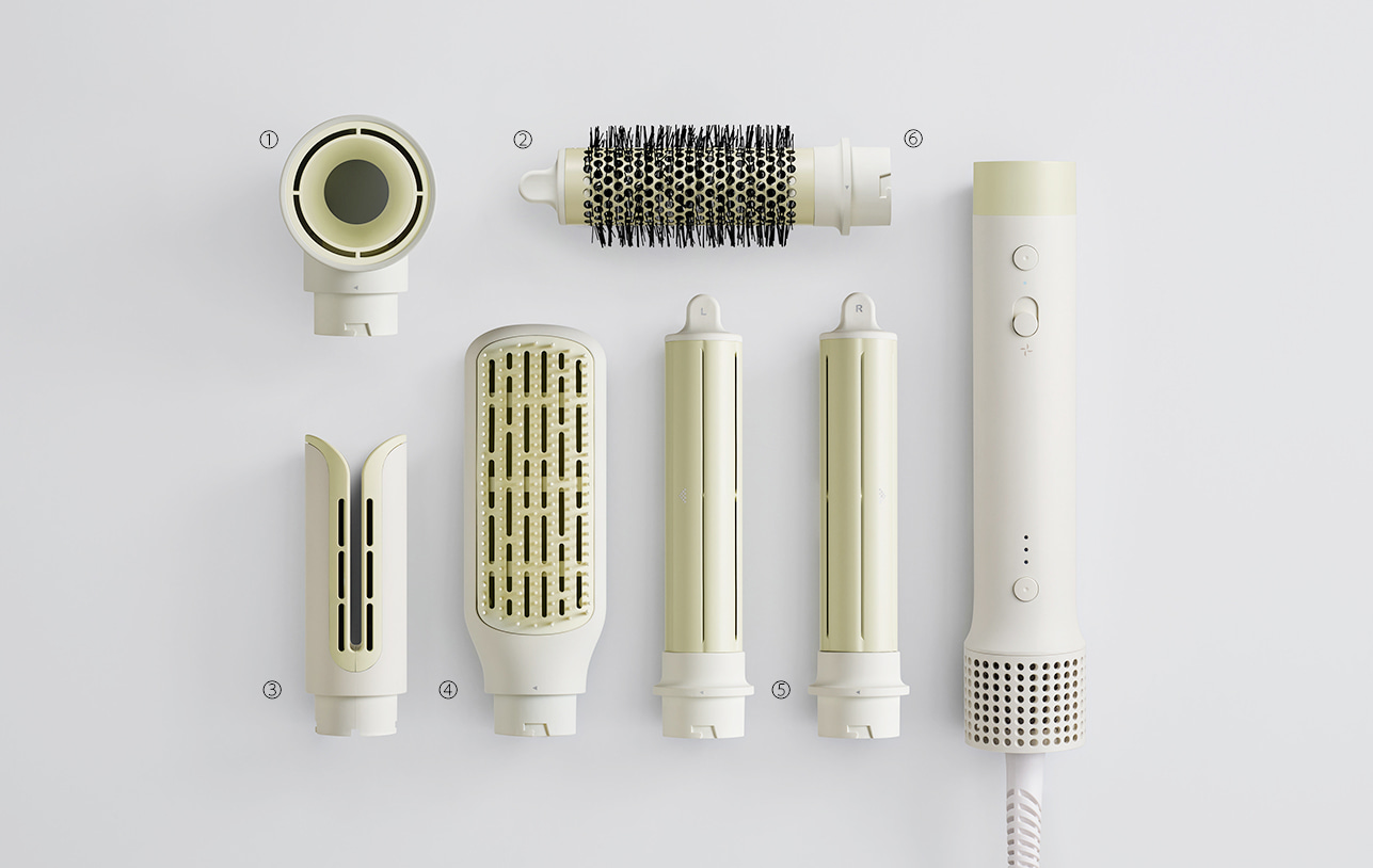 輕輕一換配件,就能變換出不同的功能