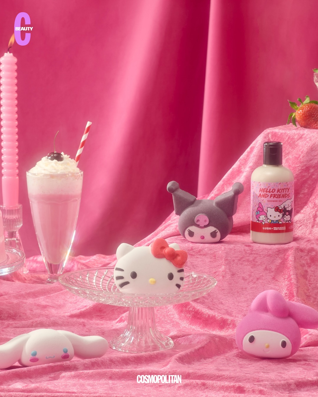 Lush X Hello Kitty 天然手作泡澡球
