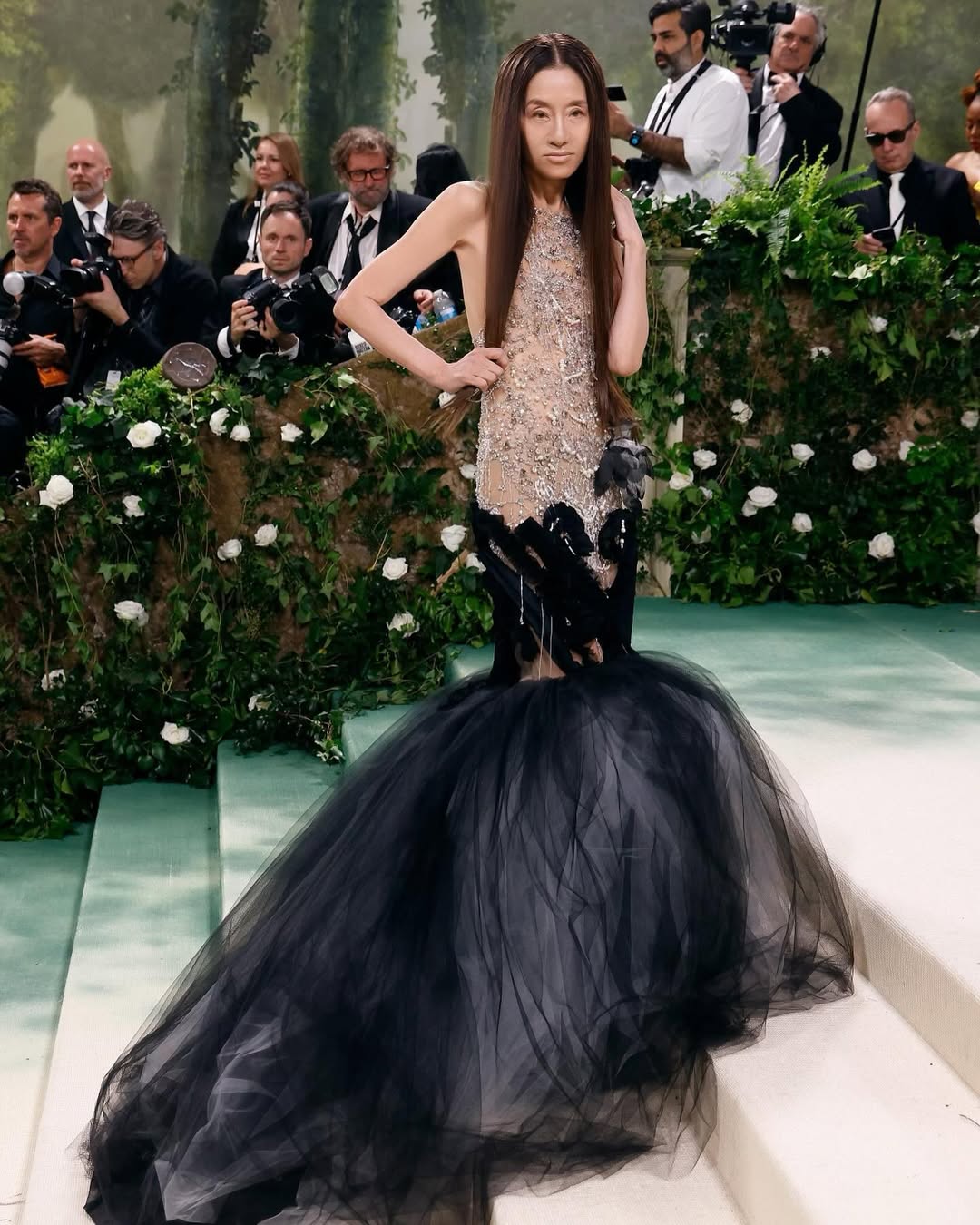 Vera Wang 2024在Met Gala的禮服