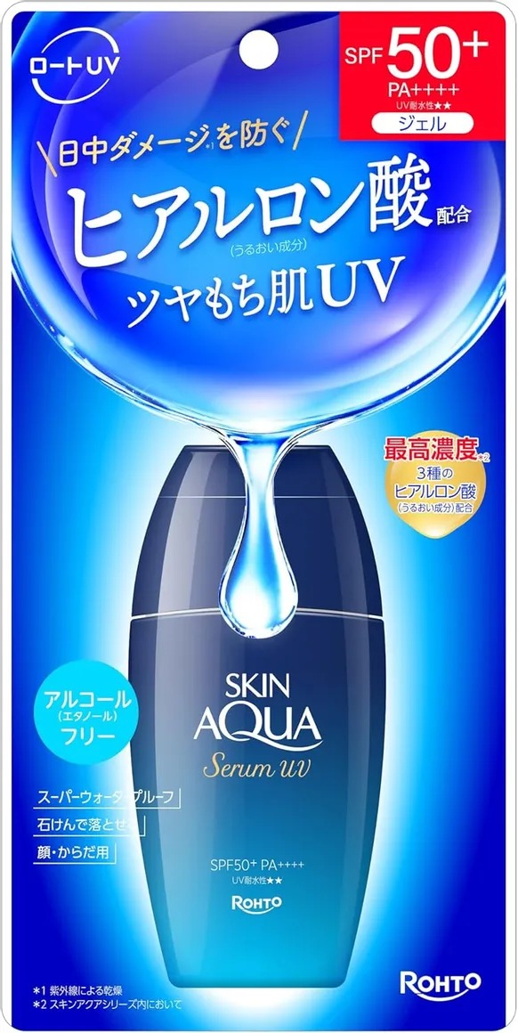 SKIN AQUA 高濃度玻尿酸保濕防曬精華