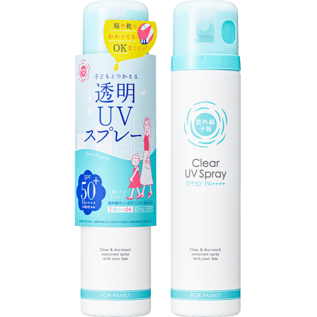 石澤研究所紫外線予報透明UV防曬噴霧
