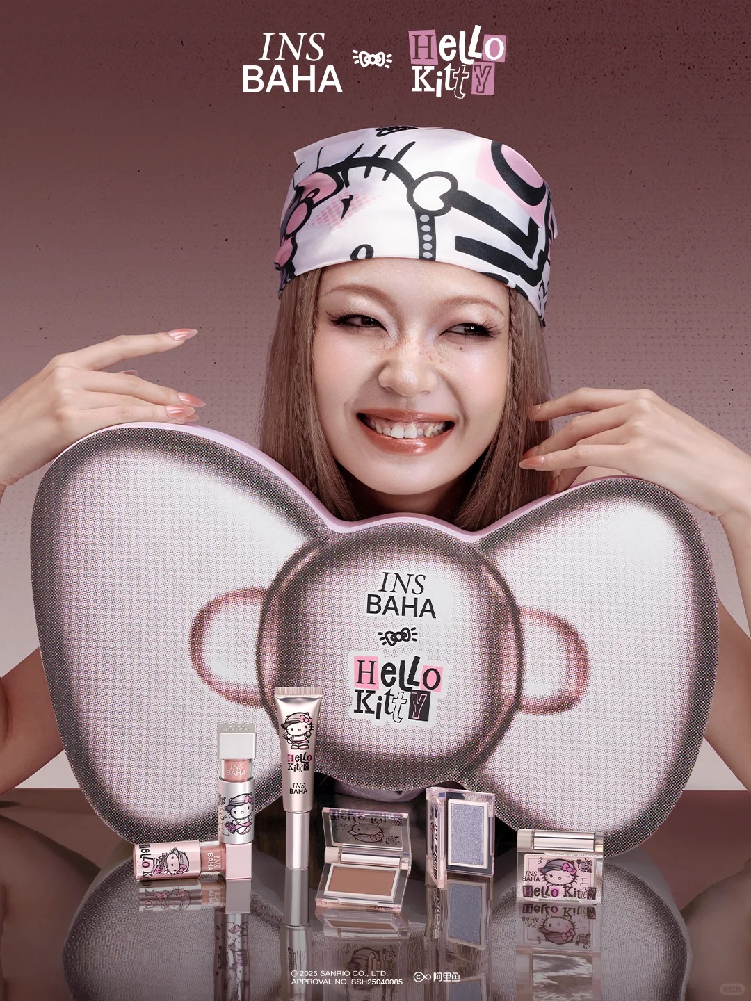 INSBAHA X Hello Kitty 朋克系列彩妝