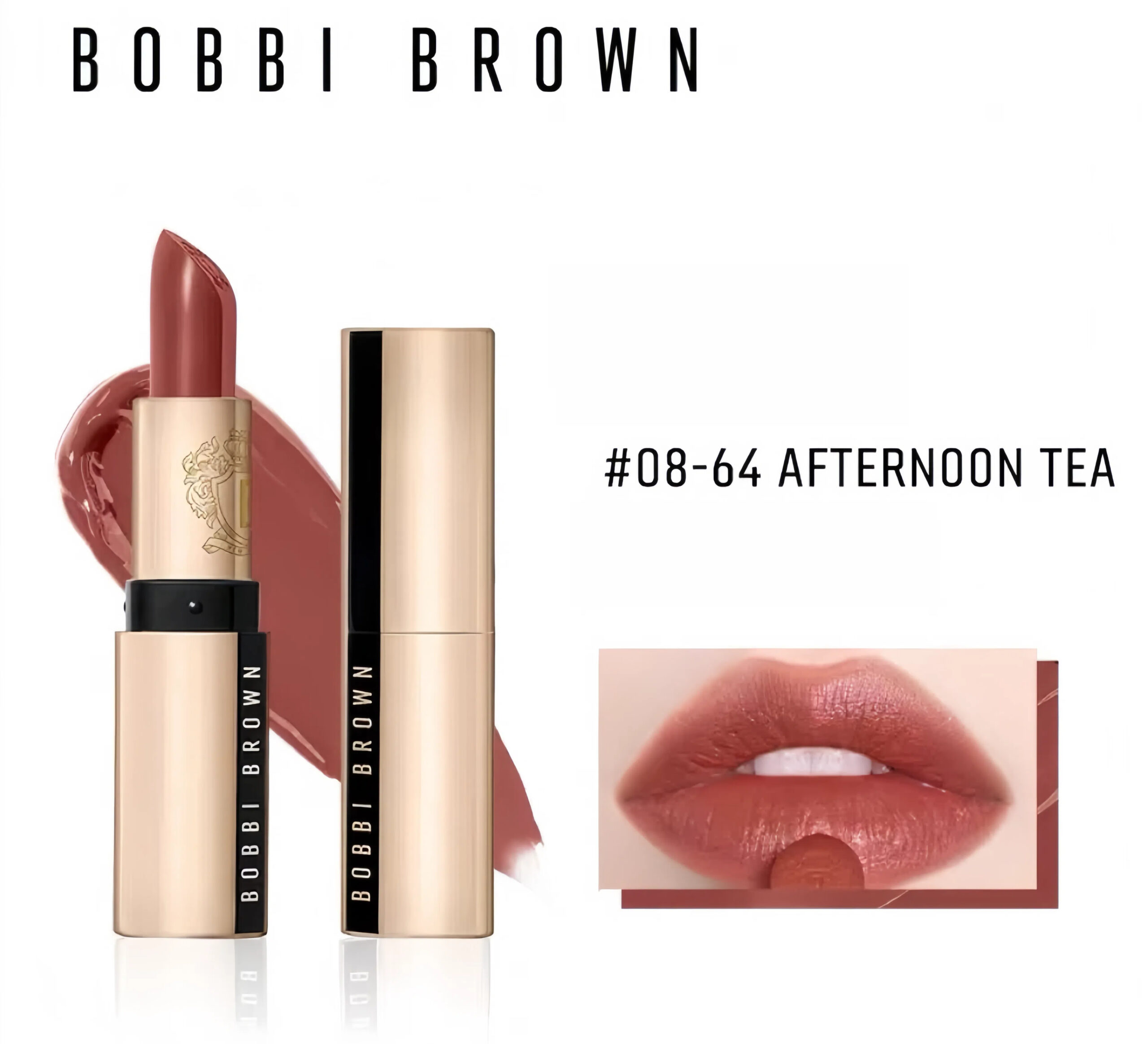 BOBBI BROWN春色奢金唇膏#64 Afternoon Tea
