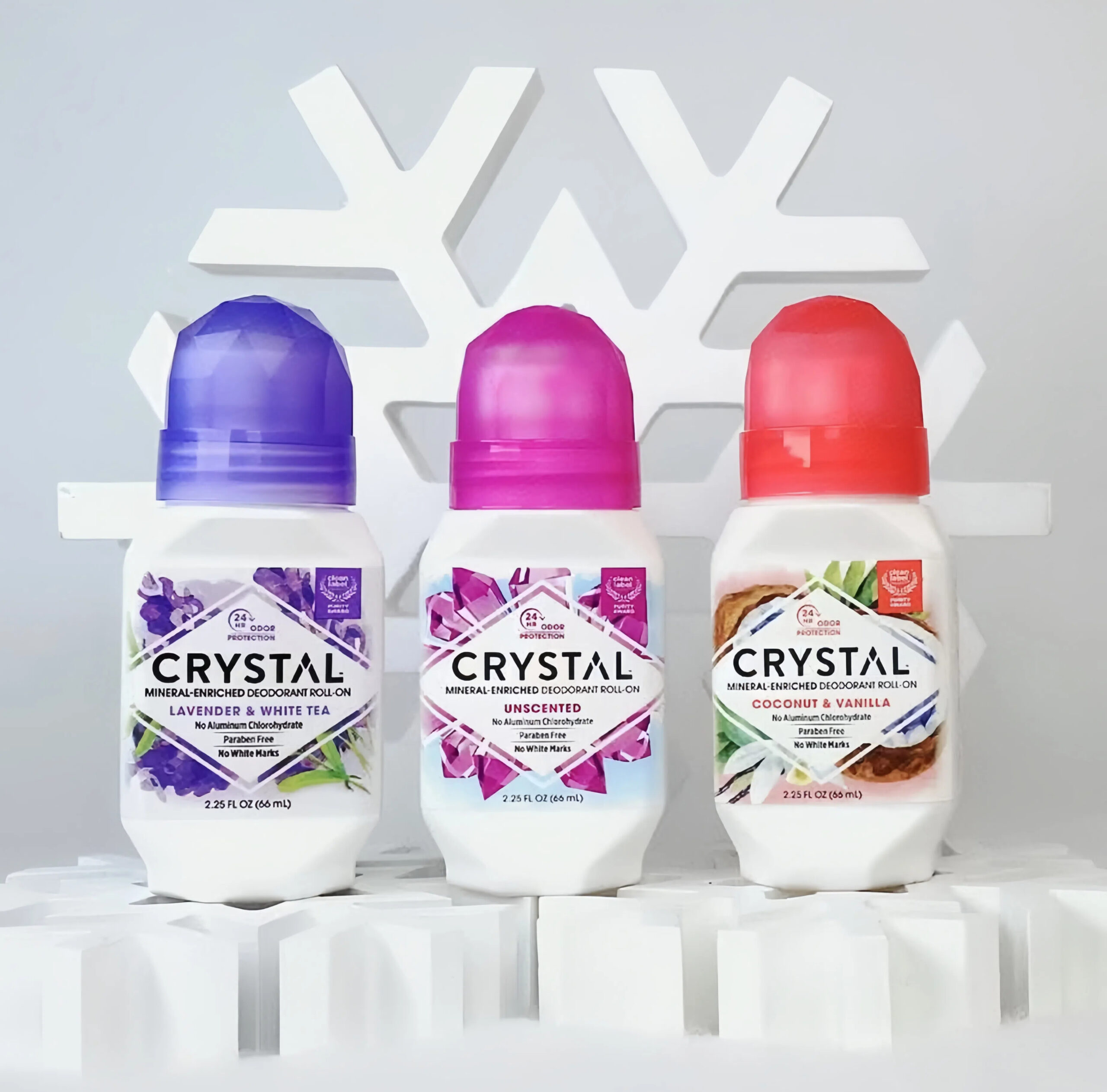 Crystal止汗露的不同香味