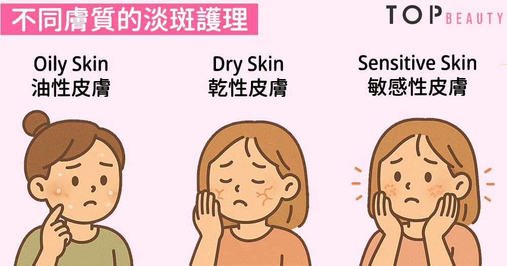 每個人膚質不同，在選擇淡斑方法時也要有所取捨，才能既安全又有效。