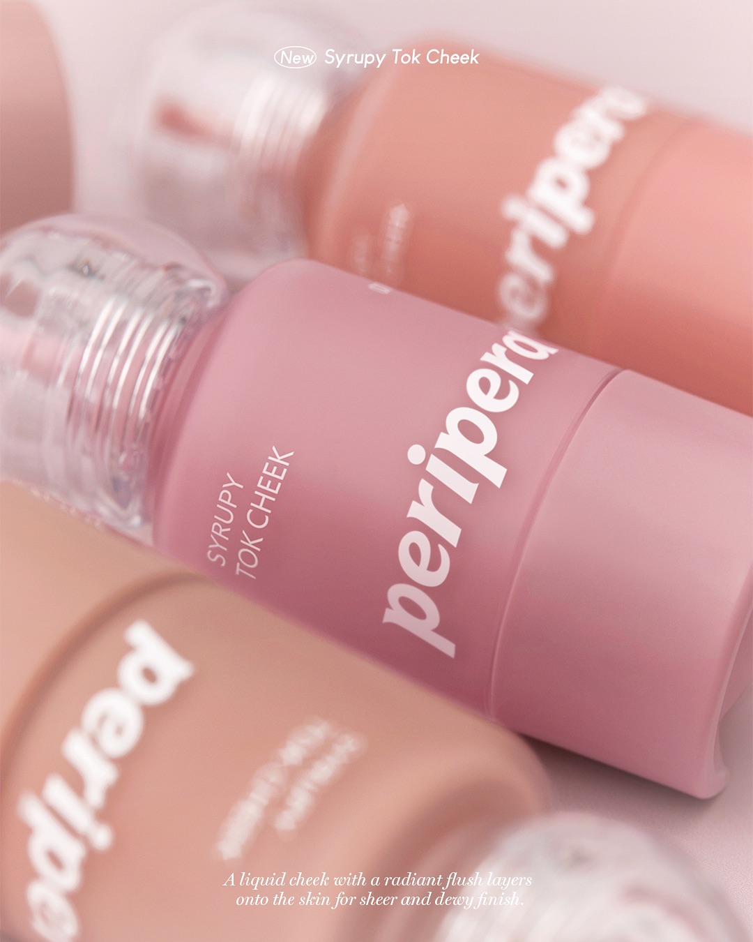 Peripera自然果汁血色感水透胭脂液 #02 milky lavender