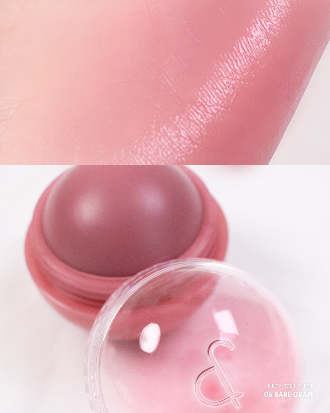 rom&nd Juicy Roll Cheek #06 Bare Grape