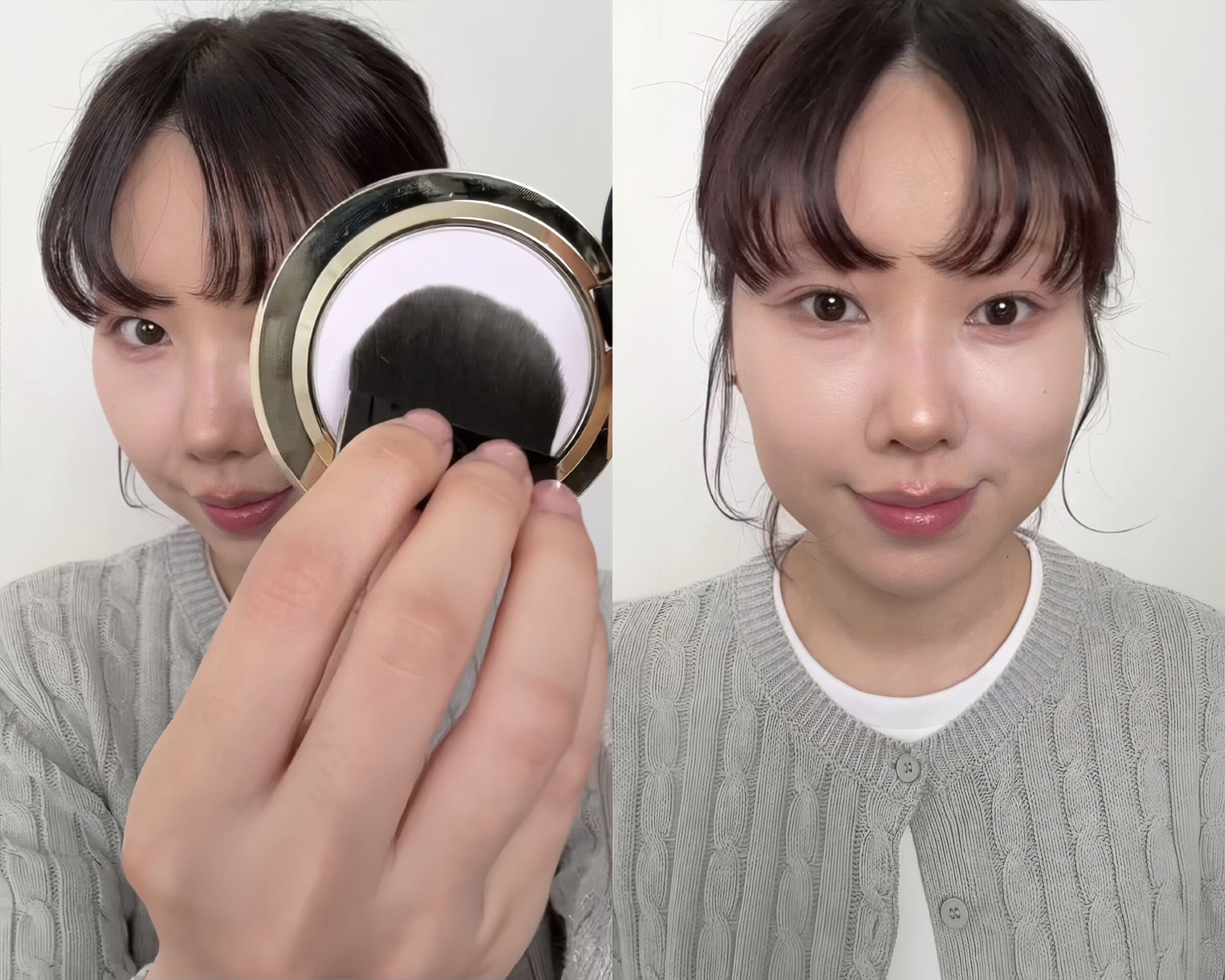 SUQQU 蜜粉餅妝後效果實測