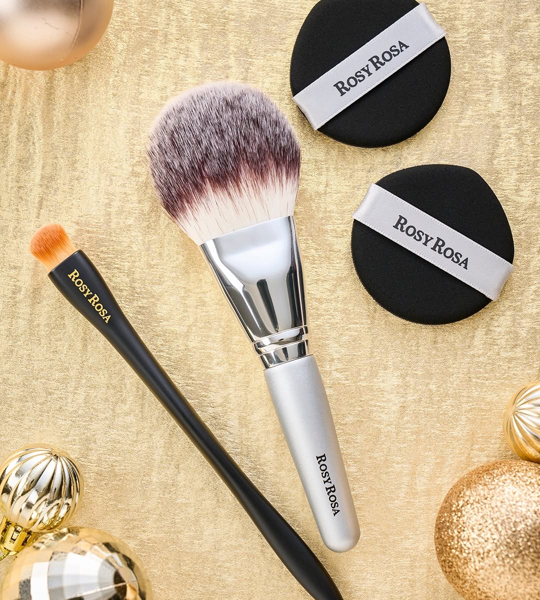 Rosy Rosa 粉底掃（扇形）