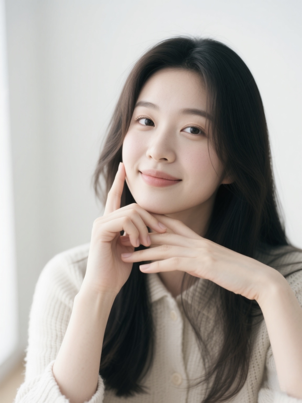 「冷微波溶脂」可以消滅雙下巴，讓面部線條更清晰。