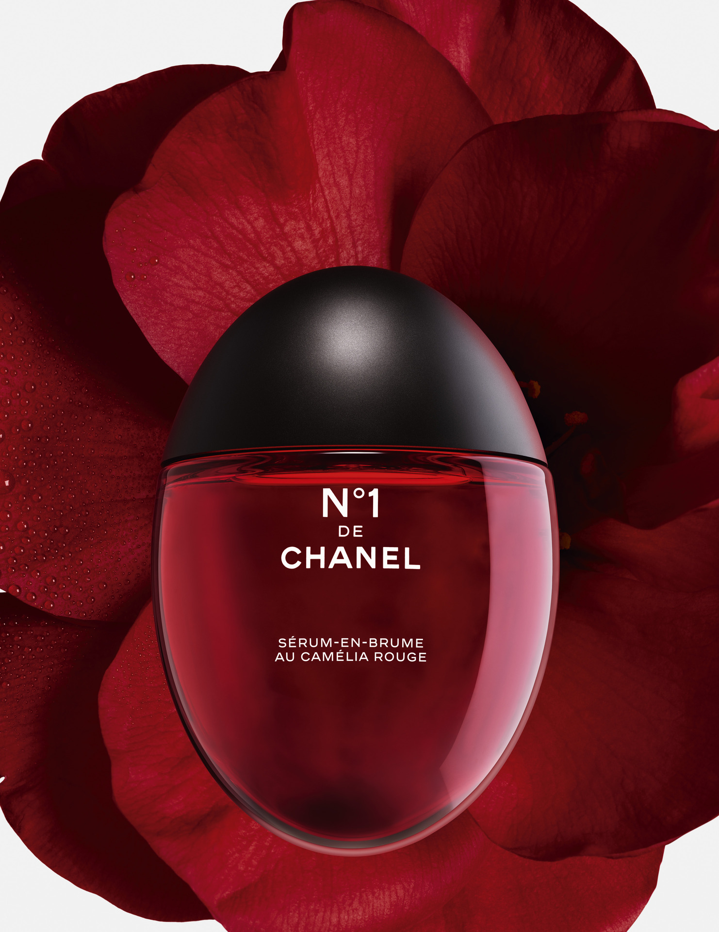 CHANEL全新「一號紅山茶花精華噴霧」顏值超驚豔,怎樣不會一眼愛上?