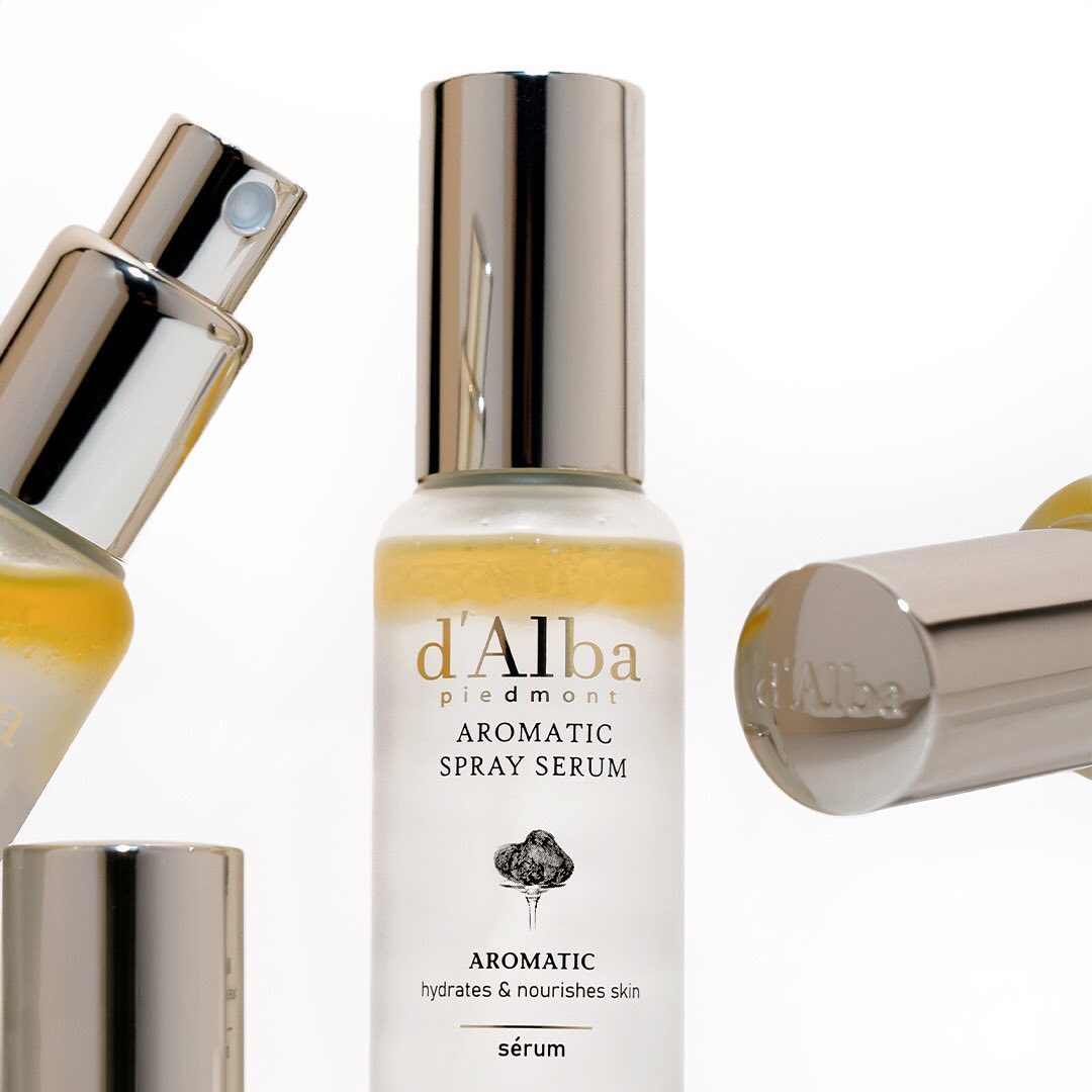 d'Alba 精華保濕噴霧下層主要成分是白松露萃取。