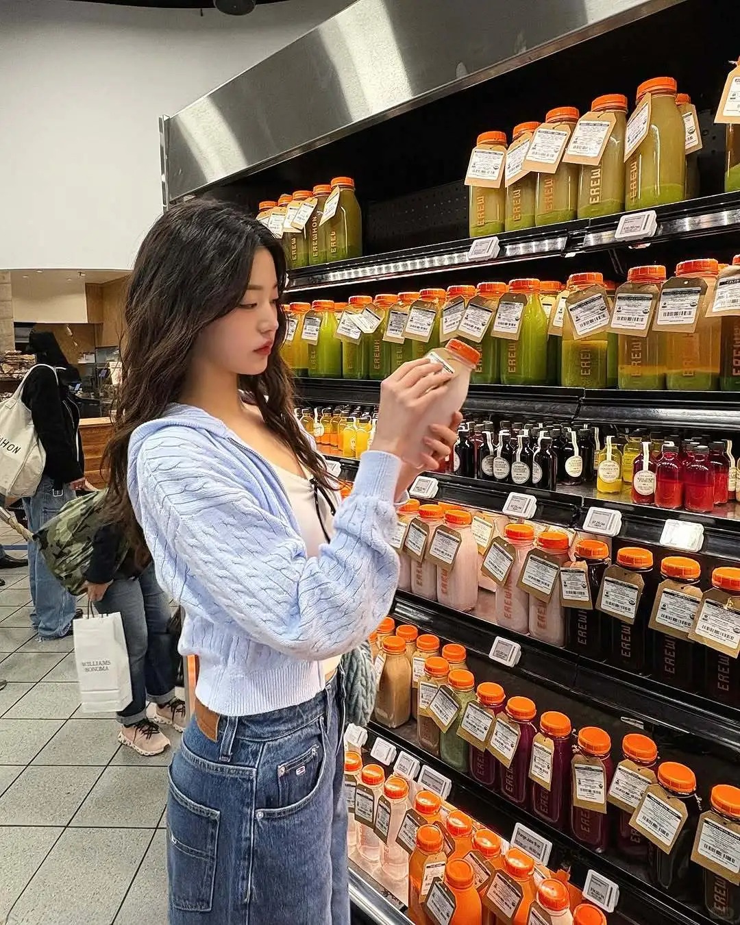 也可以用奇異果汁代替，睡前一兩小時喝一瓶奇異果汁。