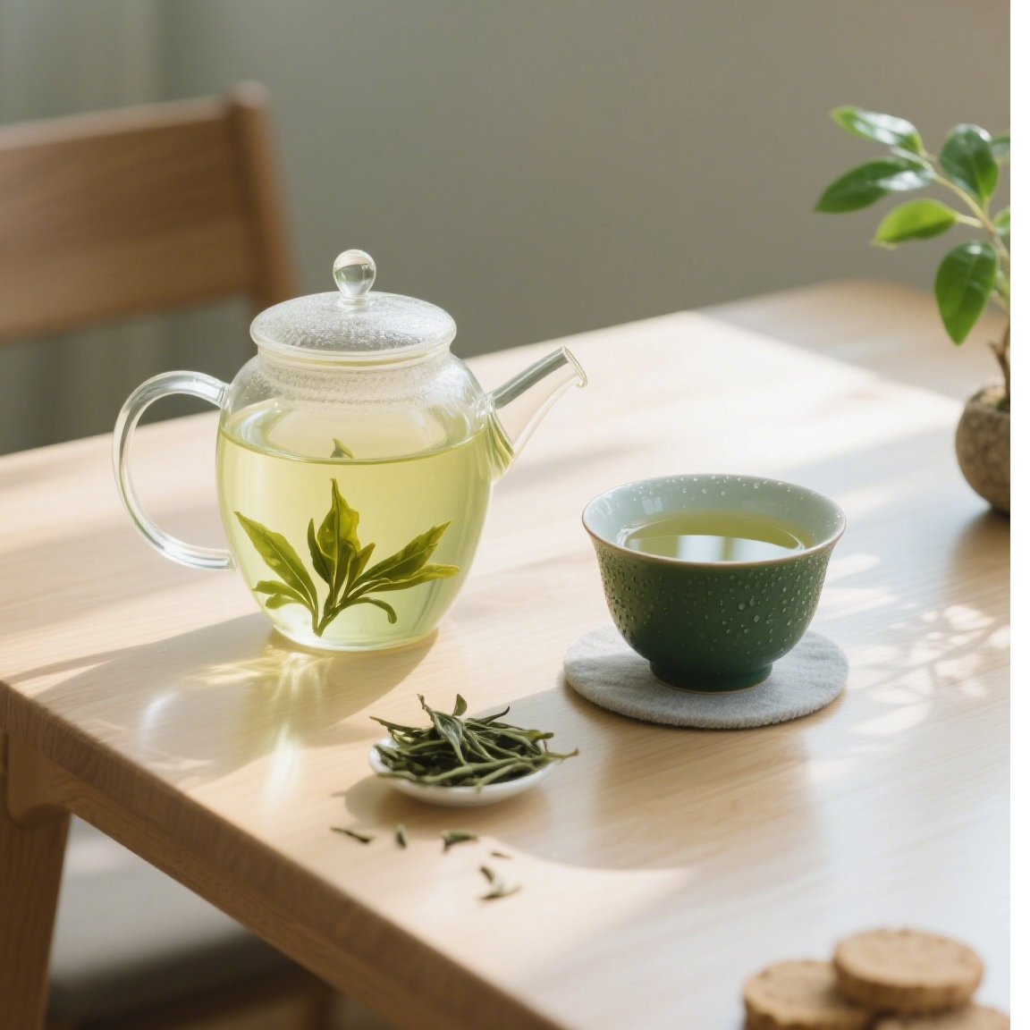 綠茶有助於抗氧化、瘦身。