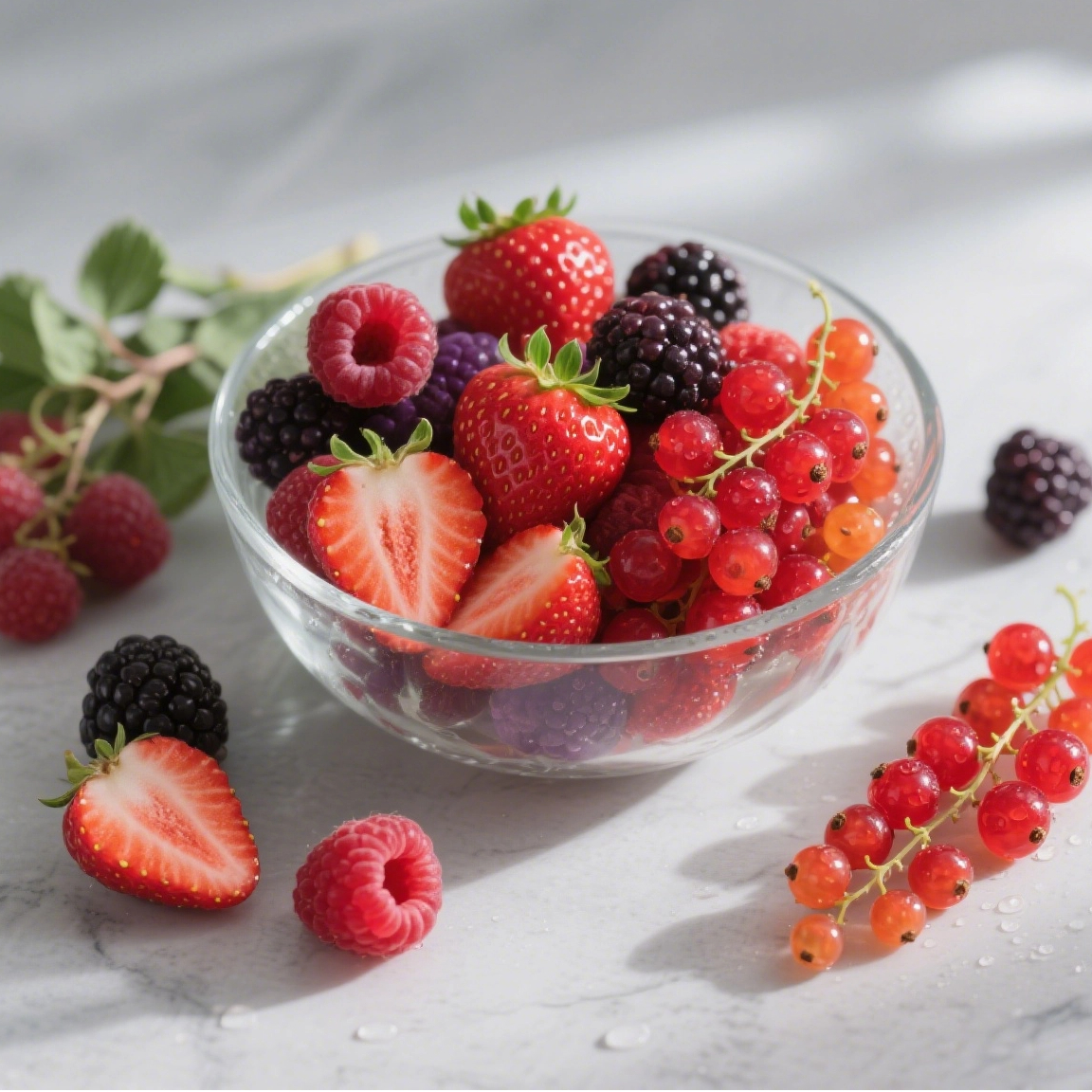 莓果含有大量的鞣花酸。