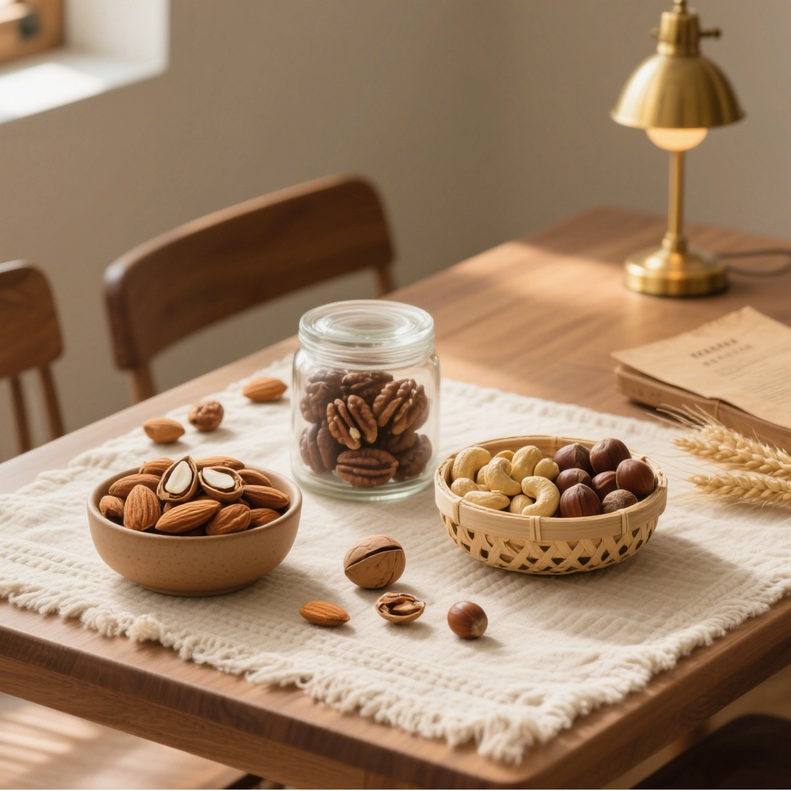 堅果含有高量維生素E。