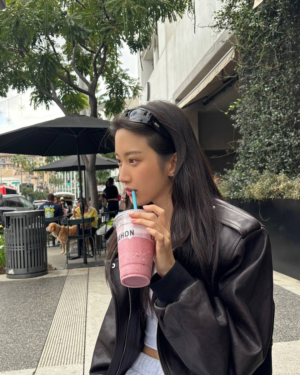 文佳煐的早餐搭配:希臘優格 + 杏仁等堅果 + 半顆蘋果。