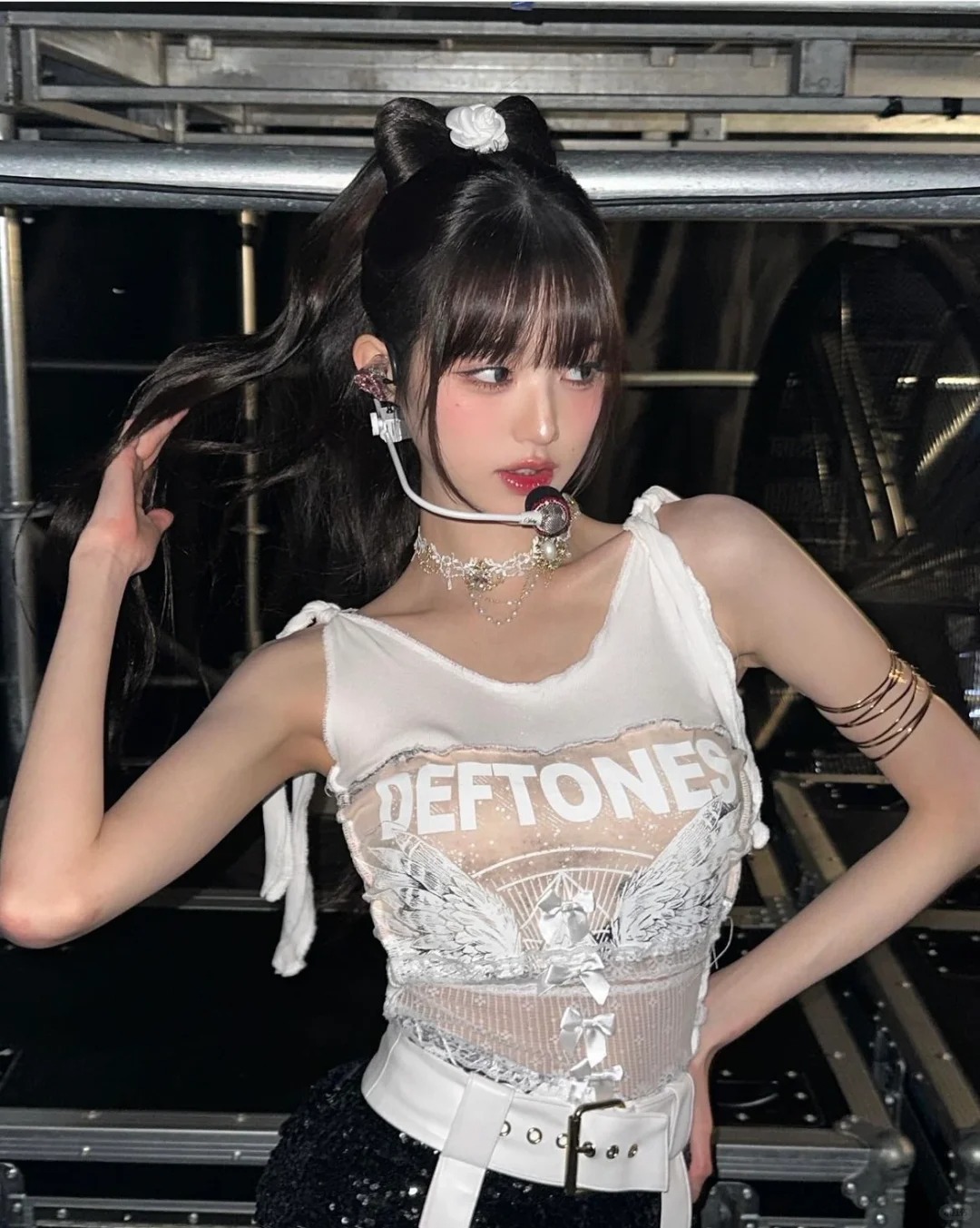 高馬尾看起來俐落有精神，擺脫頭髮造成的悶熱感。