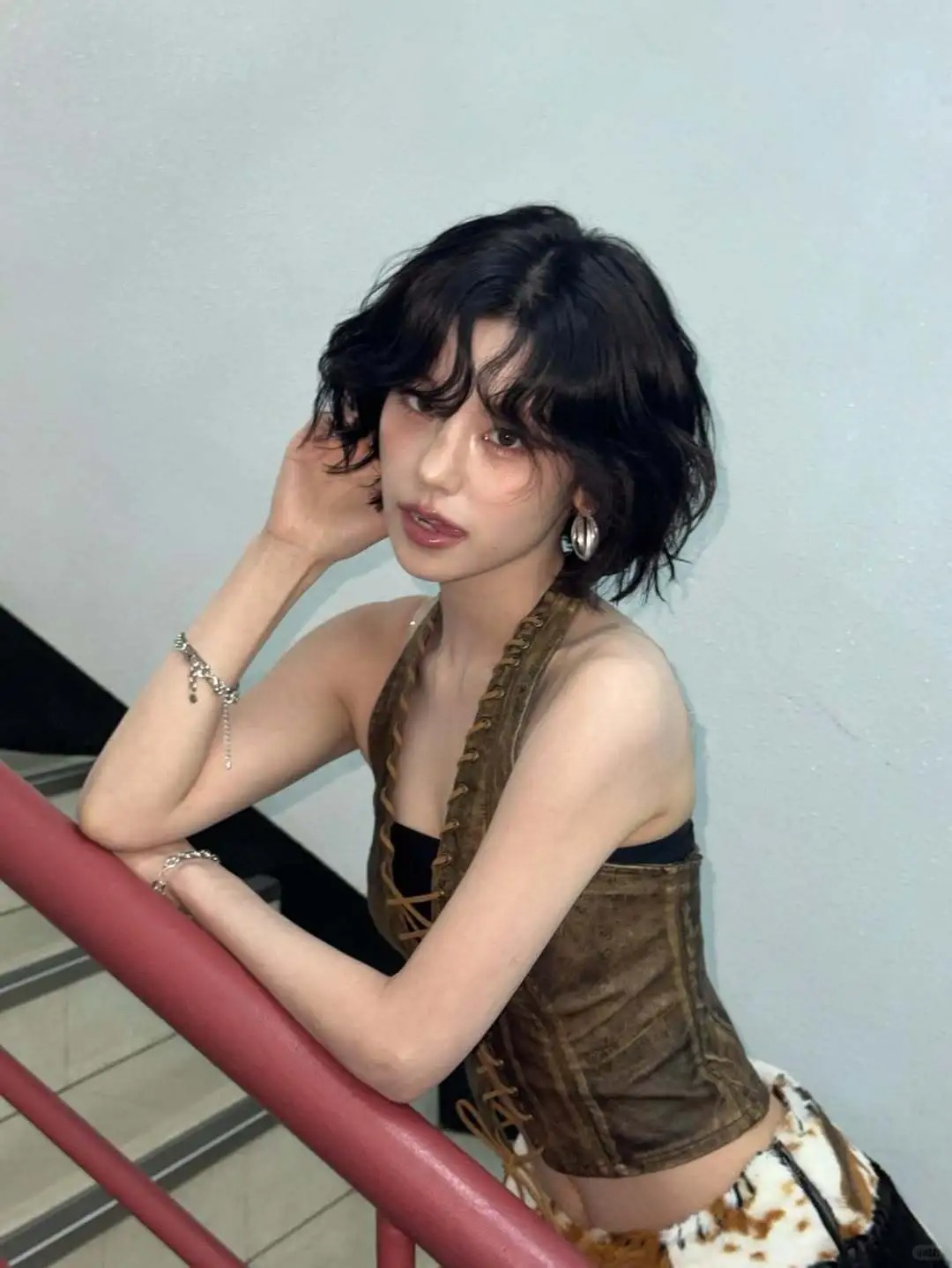 黃禮志的「高層次中短髮」。