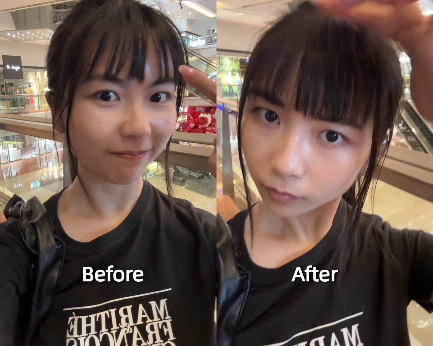 3秒還原清爽外型，急著見crush也不怕。