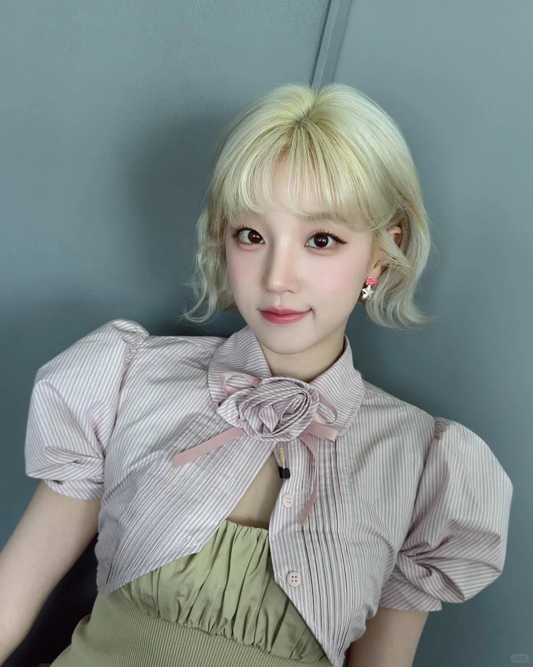 宋雨琦的「金髮芭比鮑伯頭」