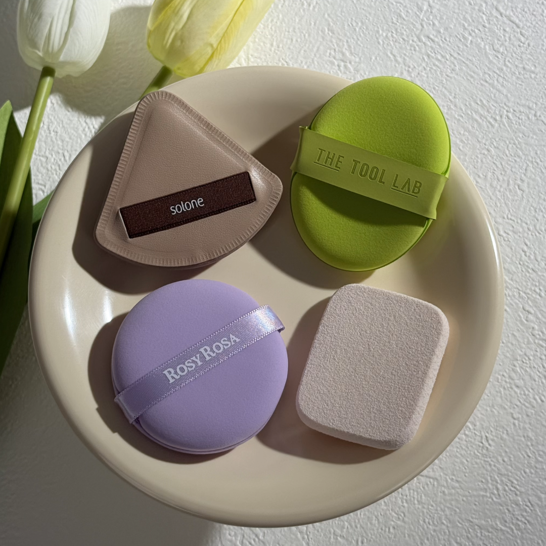 4款在網上討論度超高的開架粉撲。