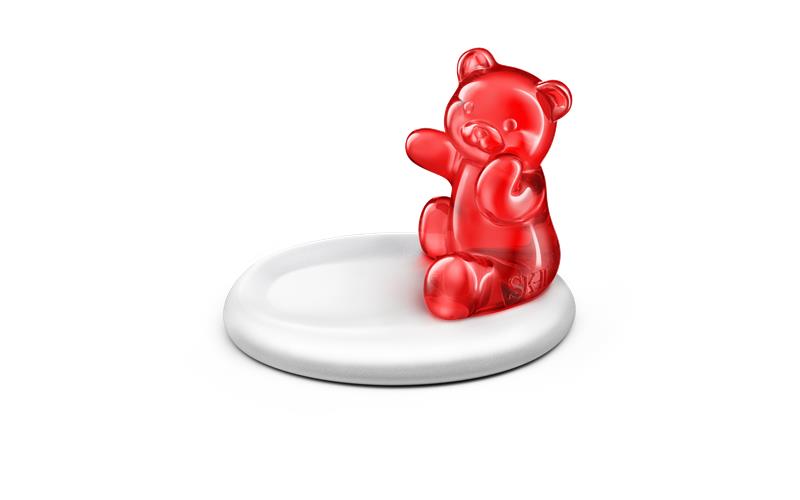 獨家PiteKuma晶透小熊飾物盤