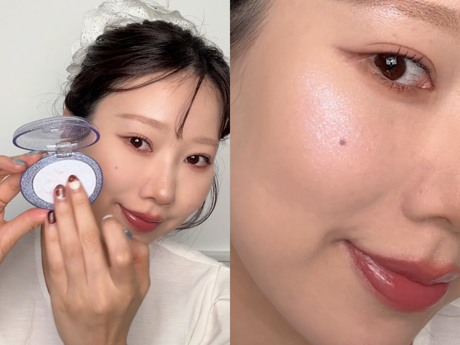 美編上臉fwee前後對比。