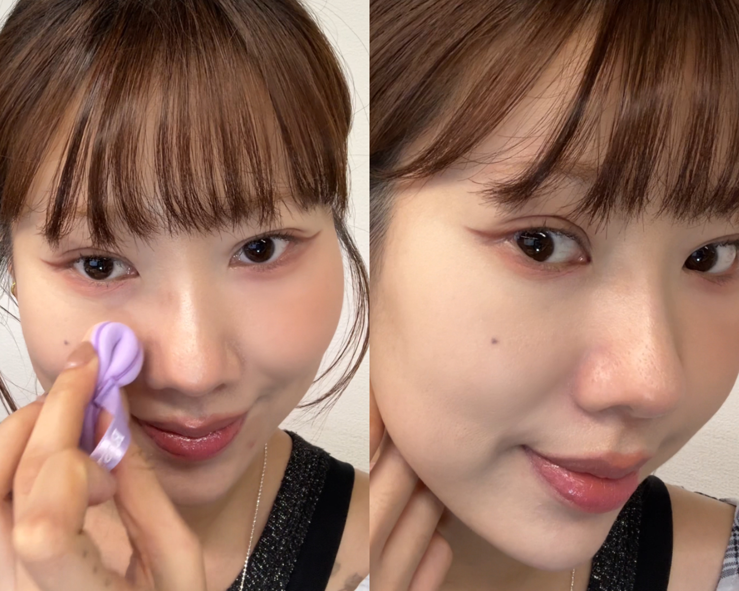 上妝效果遮瑕力突出，但妝感細緻不厚重。