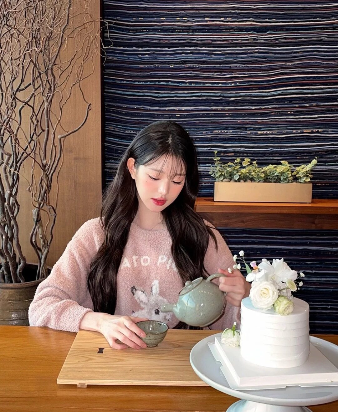 綠茶和咖啡 1：1的黃金比例。