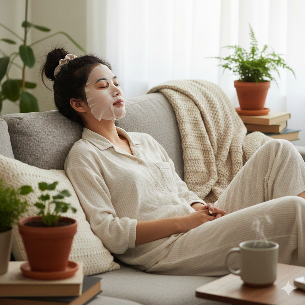三文治法卻同時給了肌膚所需的水分和油脂，讓肌膚的保護層更完整、更健康