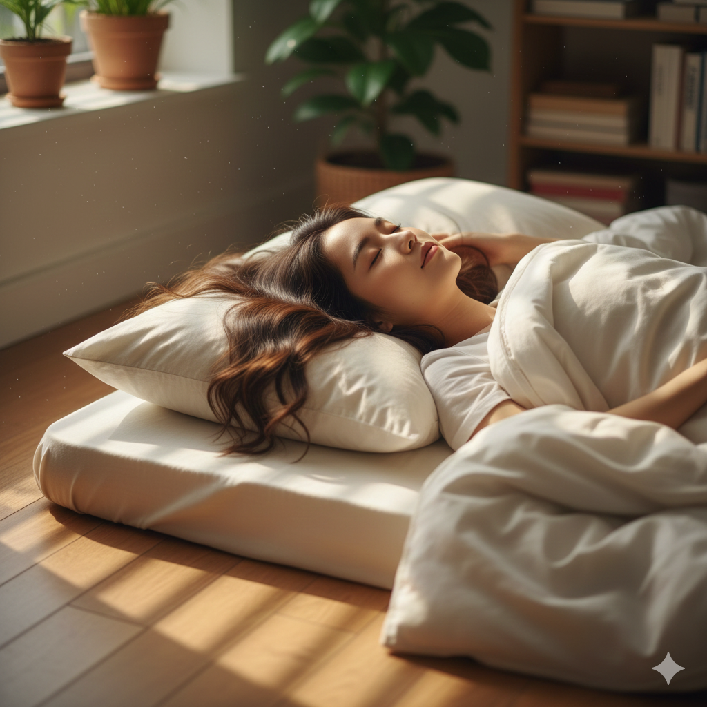 仰睡是皮膚科醫師公認最理想的睡姿