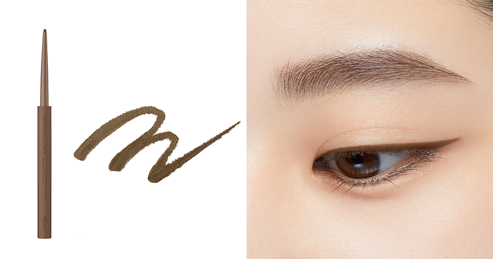 極幼柔滑眼線筆 03自然啡放大雙眼輪廓同時令眼神更柔和。