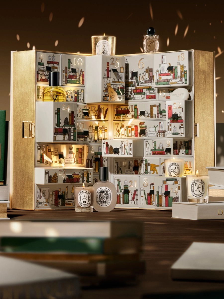 Diptyque 《燭金夜語》聖誕系列倒數月曆