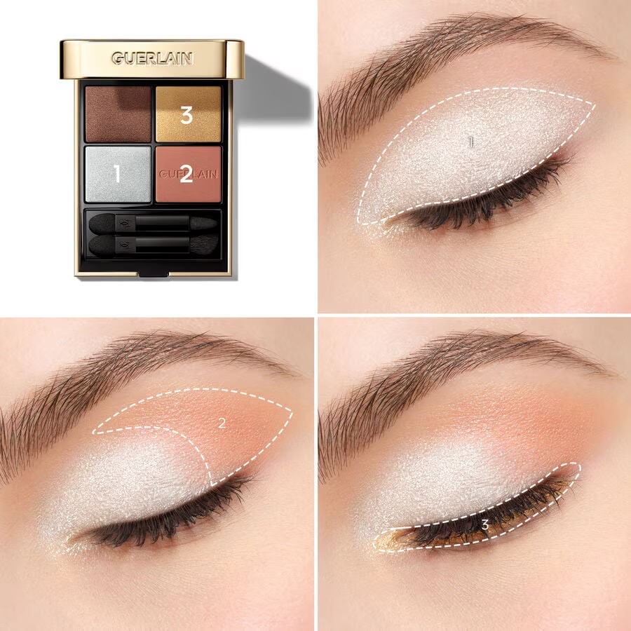 粉質絲滑服貼，不易飛粉，暈染後層次極豐