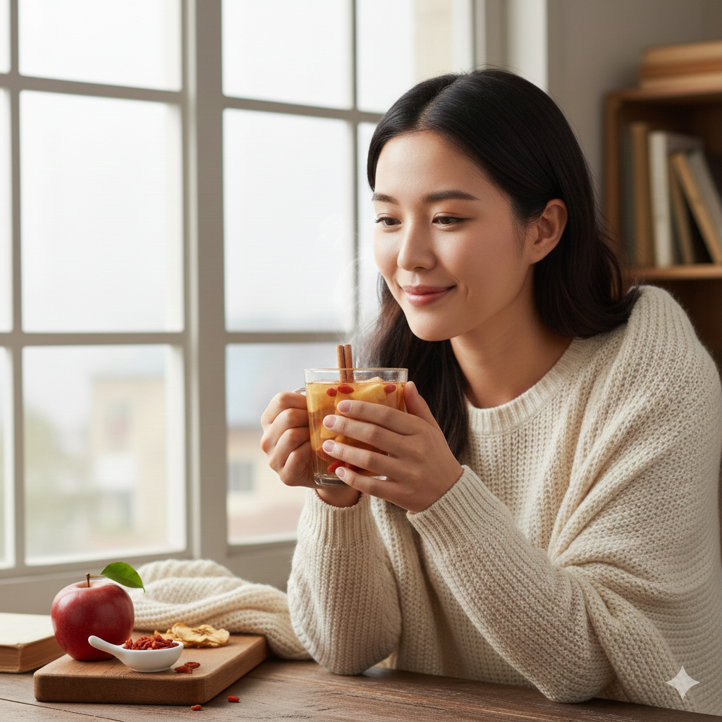 私藏食譜：肉桂蘋果暖飲