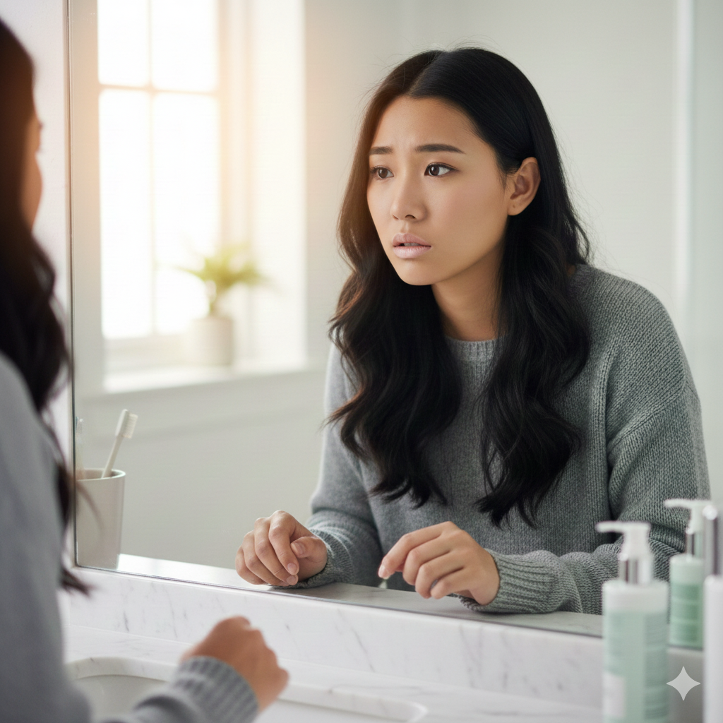 當身體紅血球不足或血紅素過低時，嘴唇會顯得慘白無血色