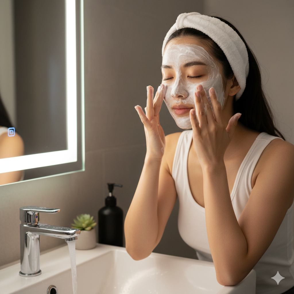 兩頰與顴骨的特點是皮脂腺少、肌膚較薄，容易乾燥、敏感甚至形成斑點