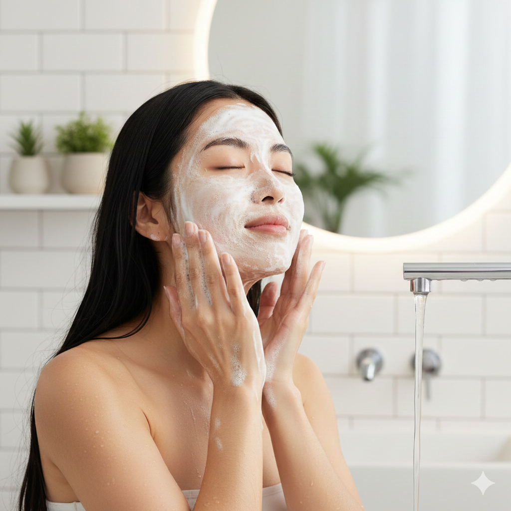 最常見的隱形錯誤就是：過度清潔（Over-cleansing）與水溫誤區