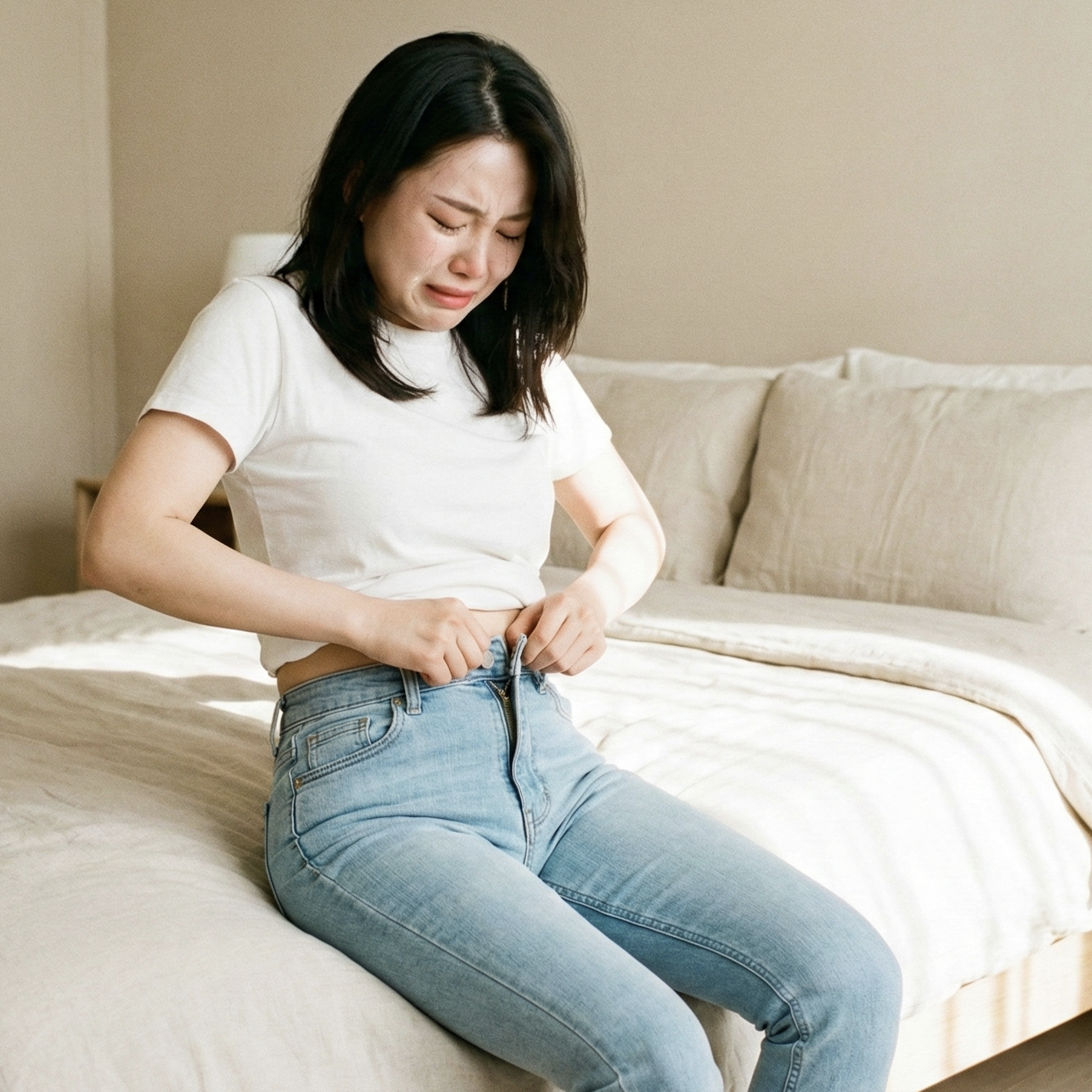 減肥路上，女生們對於「喝水都會胖」大感煩惱。