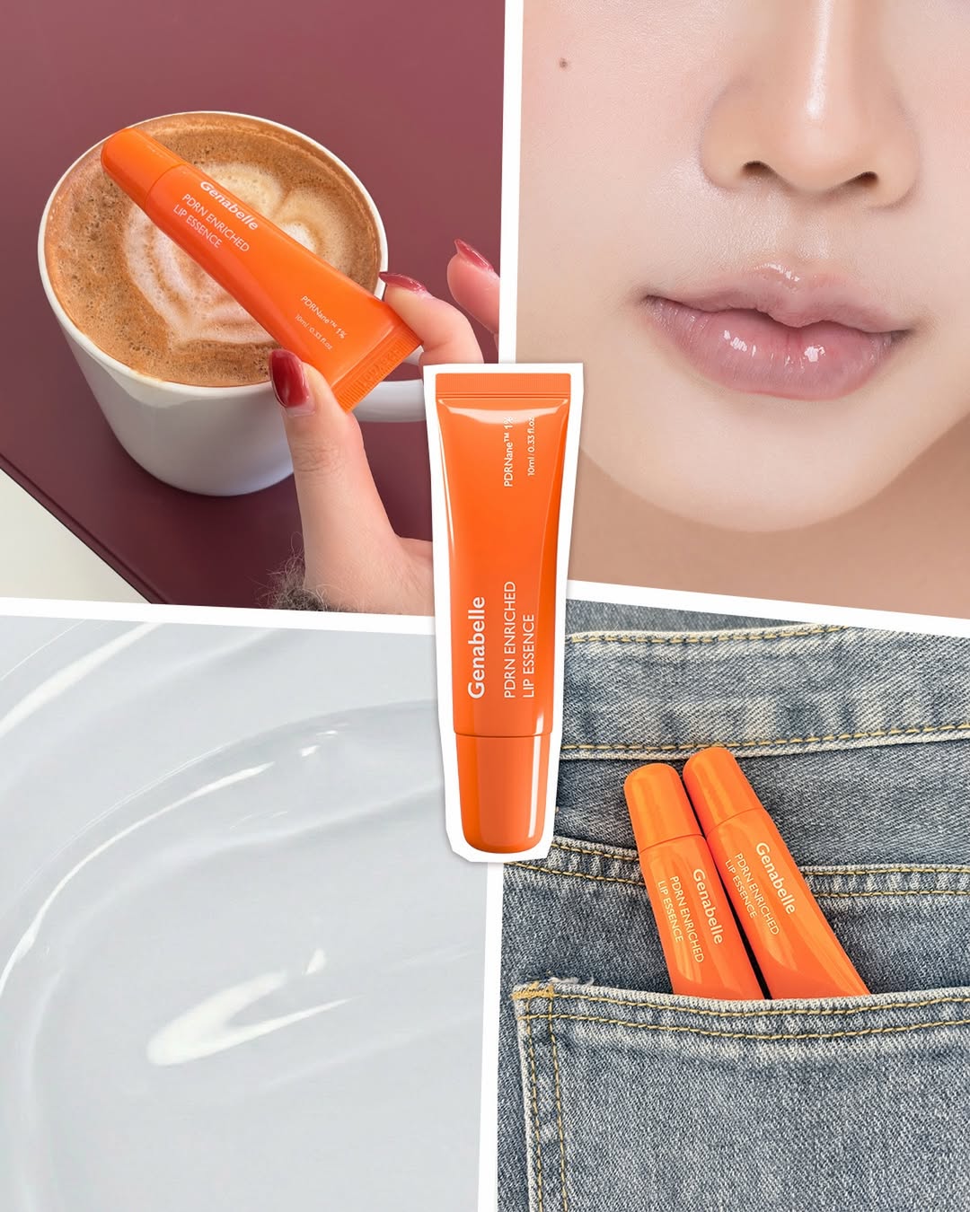 早上塗抹可以作為妝前打底，白天上妝也不怕黏膩；晚上厚塗則可以當作夜間護理唇膜