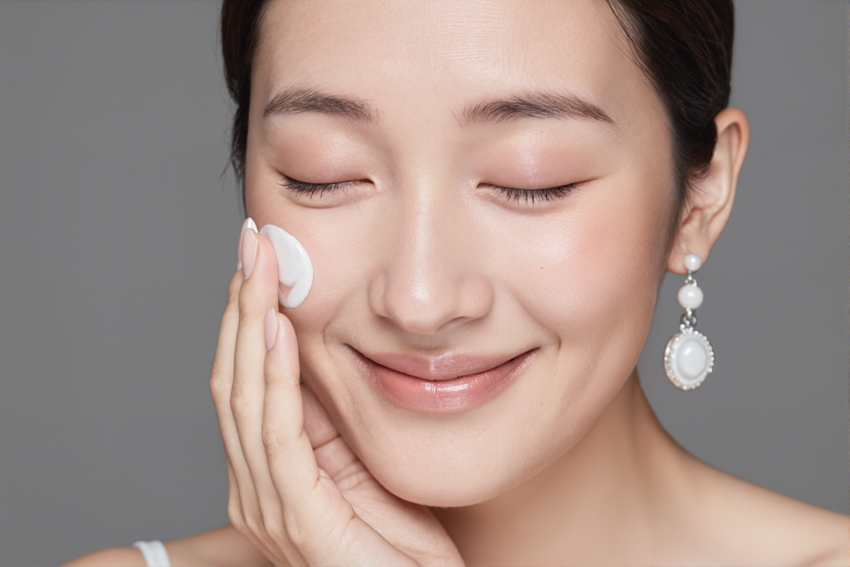 使用乳液或乳霜，內含的油脂能形成一道保護膜，將之前所有補進去的水分和精華成分緊緊鎖住