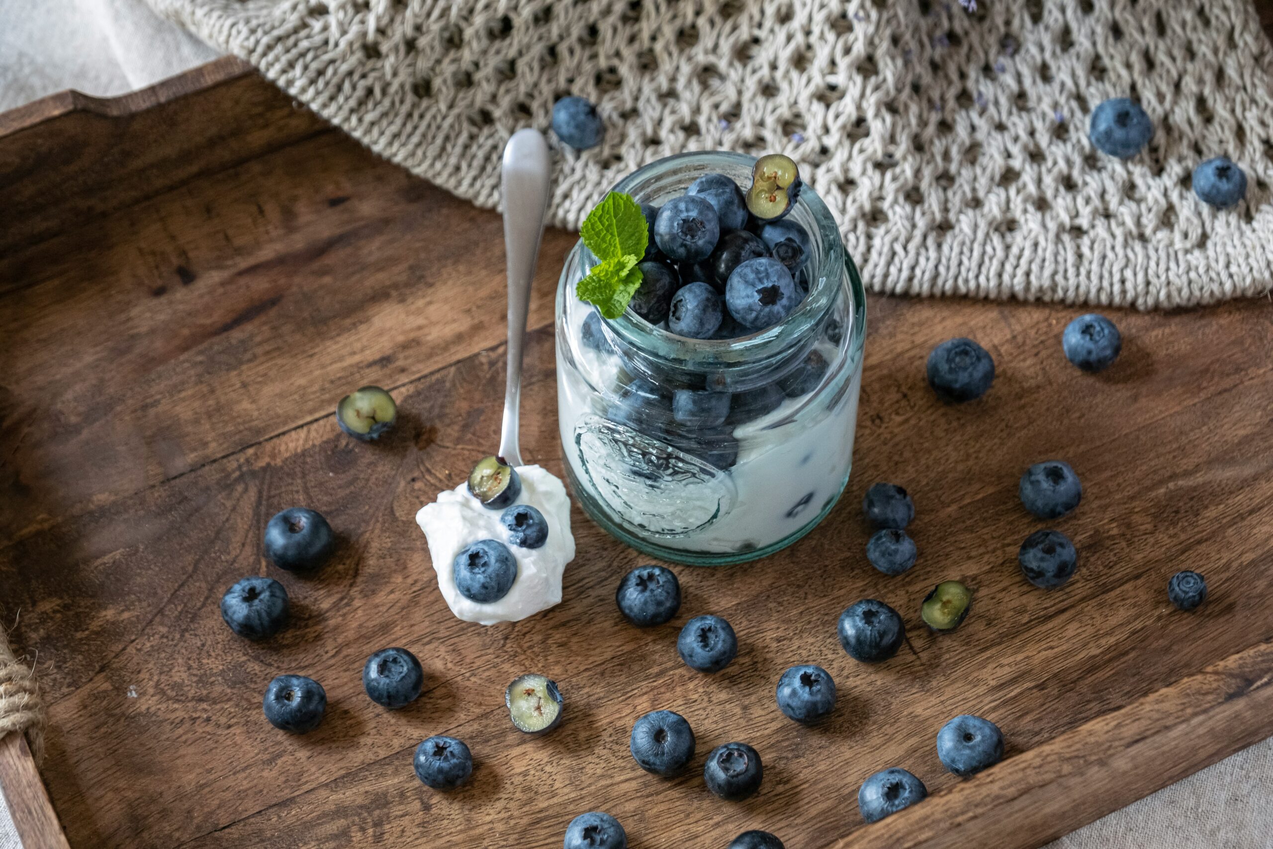 藍莓燕麥冰沙（Blueberry Oatmeal Smoothie）