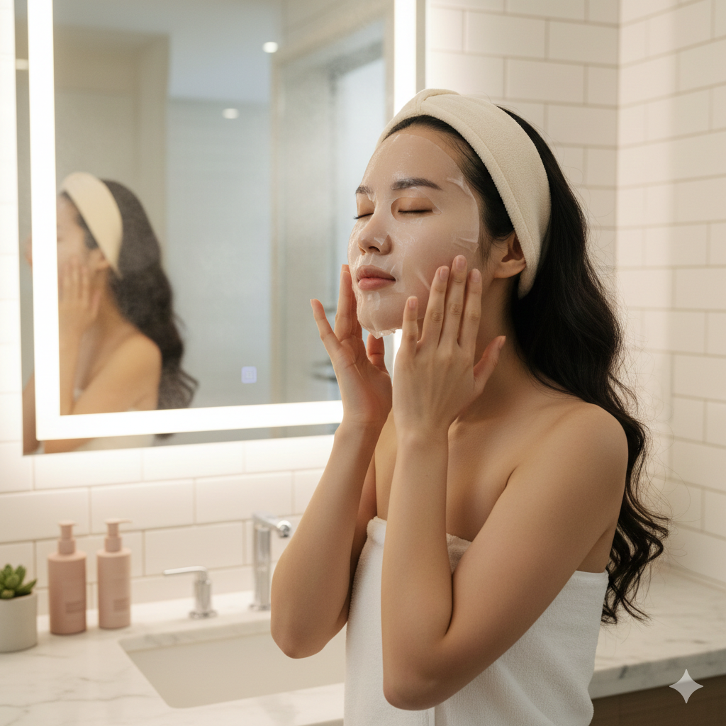 面膜能讓角質層迅速浸潤，達到即時透亮的效果。但頻繁敷面膜會讓角質層「過度水合」