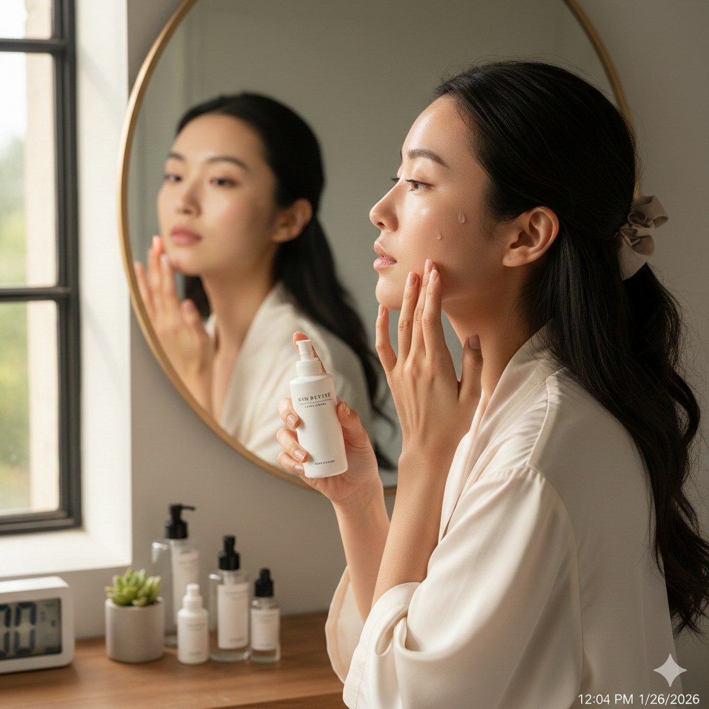 建議將厚重的乳霜更換為質地輕盈的乳液，並特別強化物理性防曬