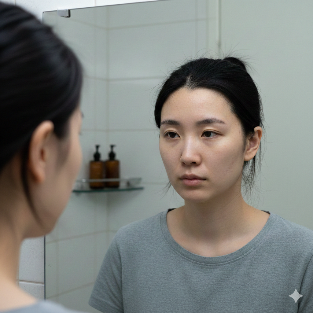 體溫下降導致血液循環變慢，肌膚容易顯得蒼白暗沈且極度缺水